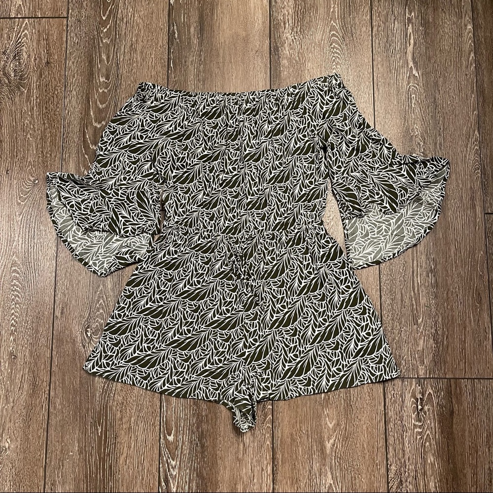Express Off The Shoulder Romper